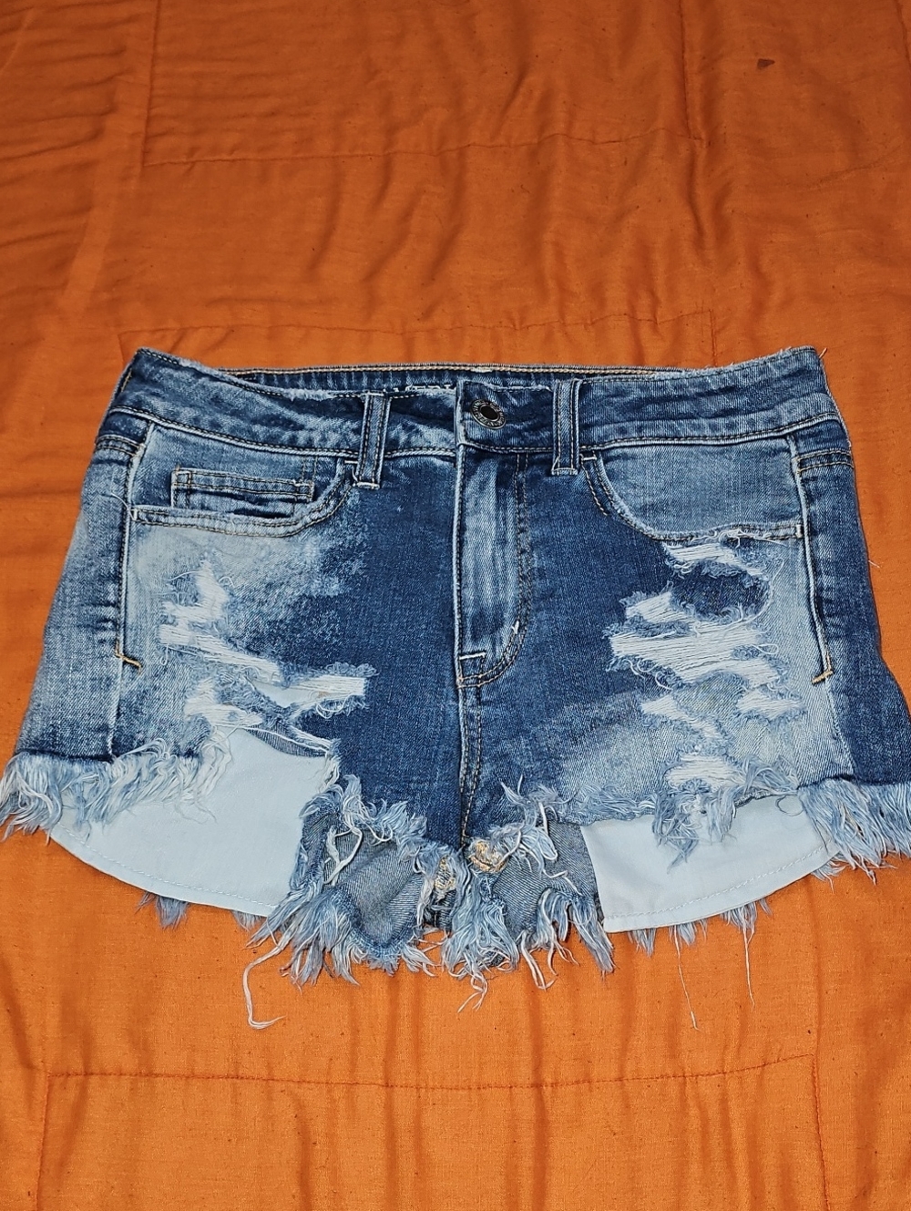 American Eagle High Rise Shortie. Womens Shorts Sz 4.